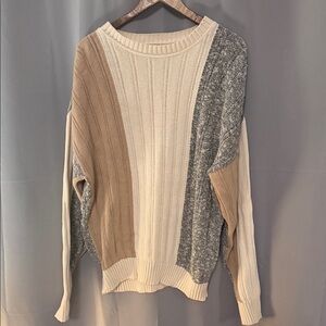 New Yorker Design Line Knit Sweater 100 percent cotton